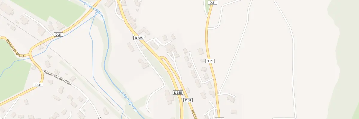 Plan du 62 Imp des Mésanges à Ternand