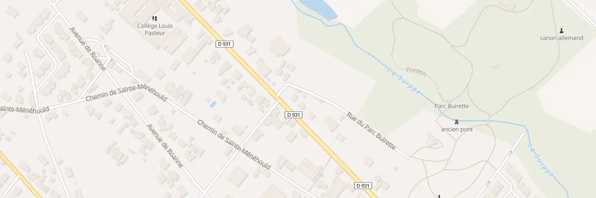 Plan du 31 Av du Général Leclerc à Suippes