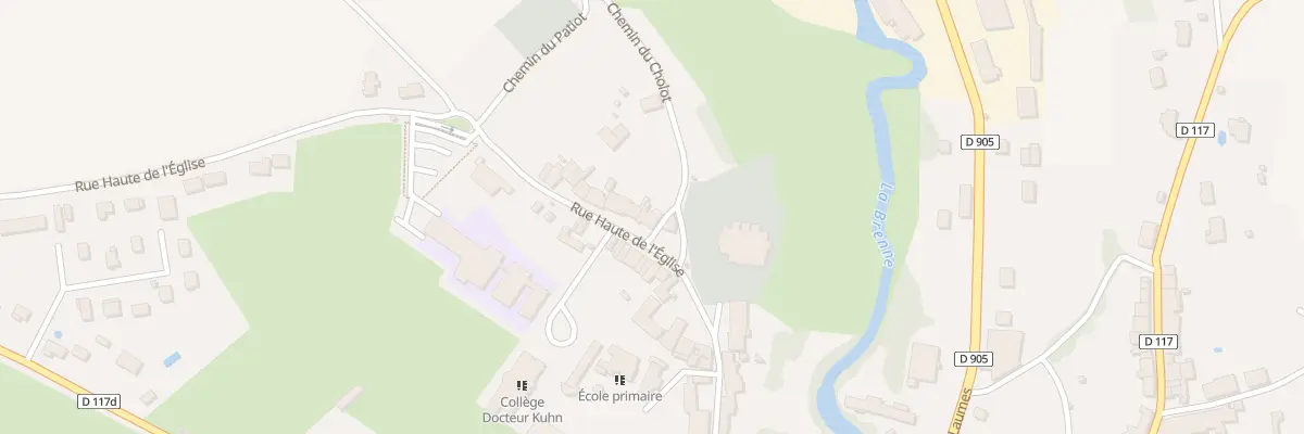 Plan du 4 Rue Haute de l’Église à Vitteaux