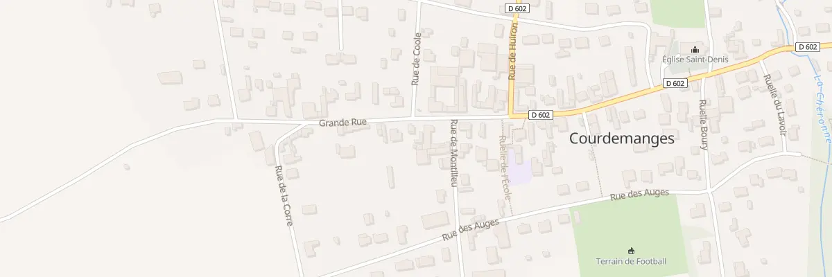Plan du 47 Gr Grande Rue à Courdemanges
