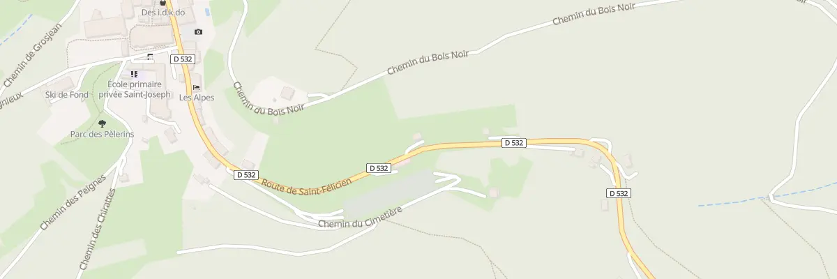Plan du 5232 Les Traverses à Lalouvesc
