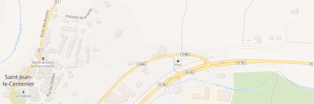 Plan du 5029 Charnier à Saint-Jean-le-Centenier