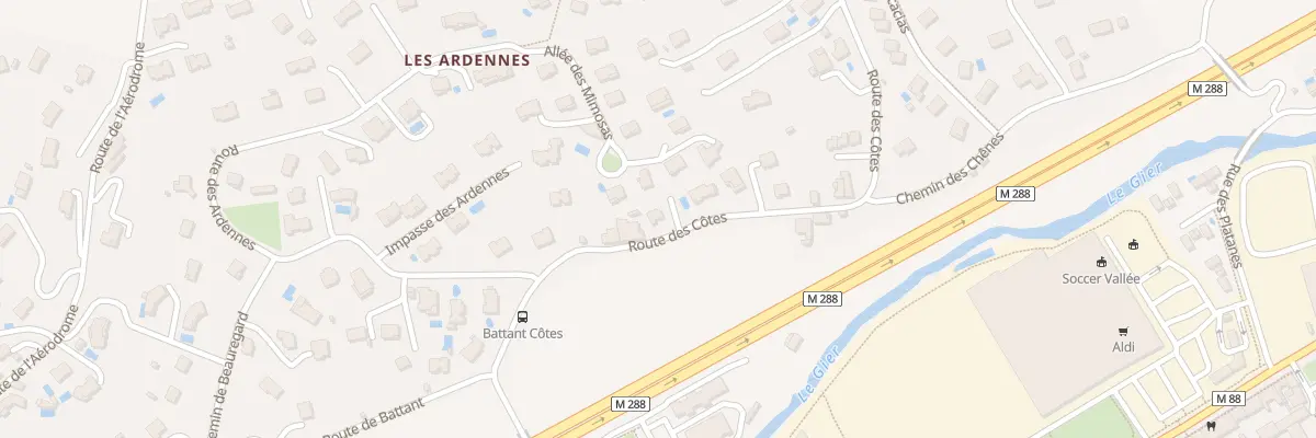 Plan du 47 Rte des Côtes à L’Horme
