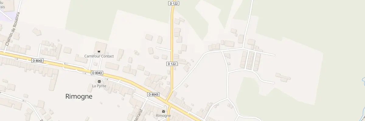 Plan du 100 Rue de la Gare à Rimogne