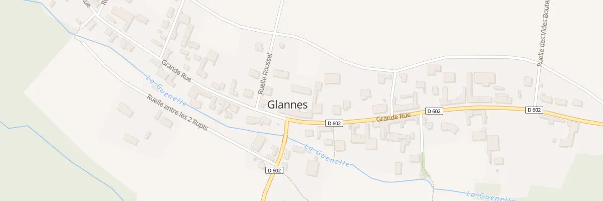 Plan du 34 Gr Grande Rue à Glannes