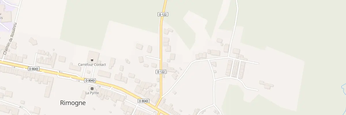 Plan du 138 Rue de la Gare à Rimogne