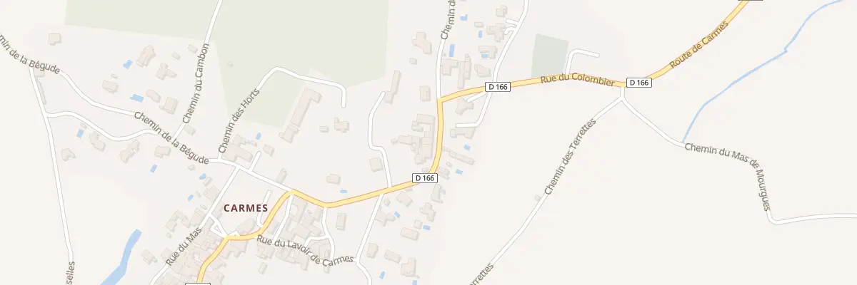 Plan du 5013 Carmes à Sabran