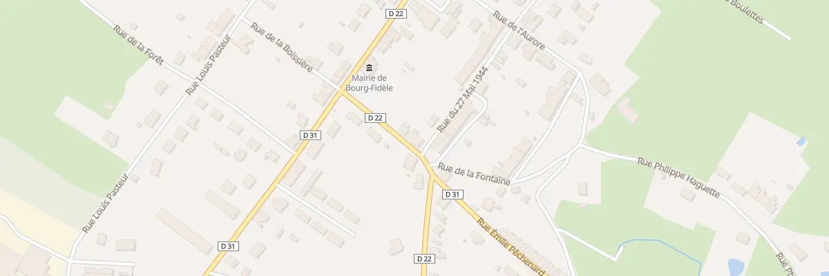 Plan du 1 Pl de la Roquette à Bourg-Fidèle