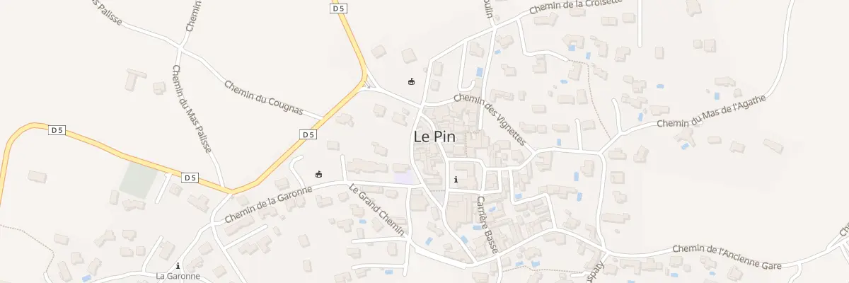 Plan du 5044 Rue des Ecoliers au Pin