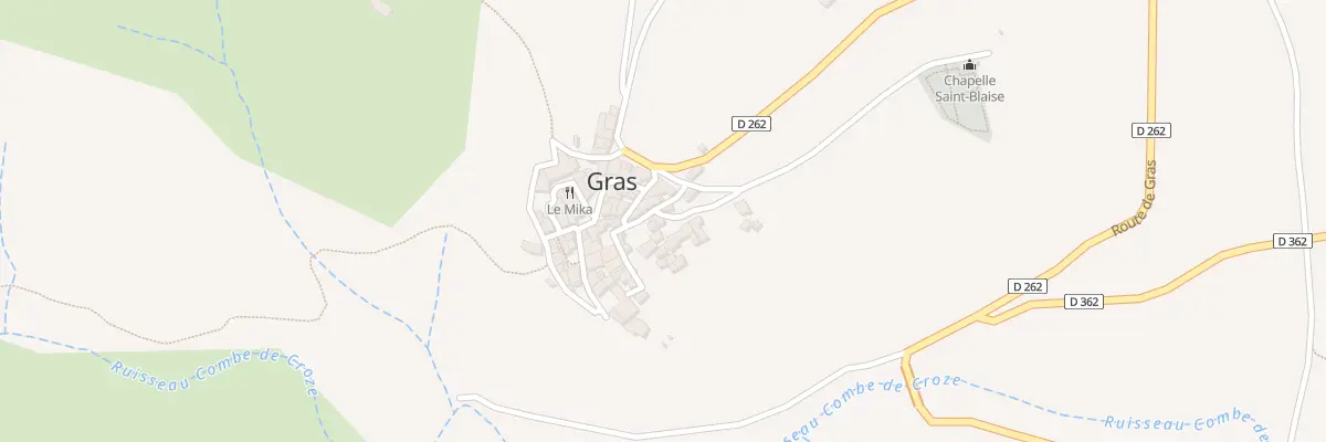 Plan du 2 Rue de la Treille à Gras