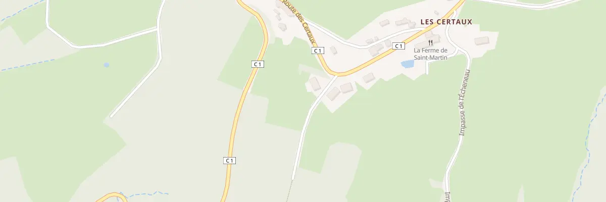 Plan du 5054 Les Certaux à Saint-Martin-d’Auxy