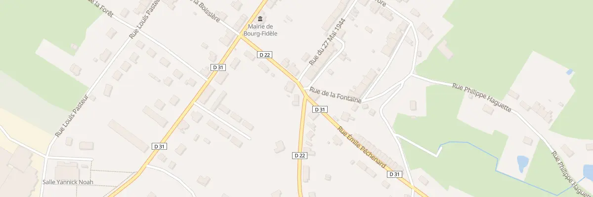 Plan du 2 Rue Viot Bricard à Bourg-Fidèle