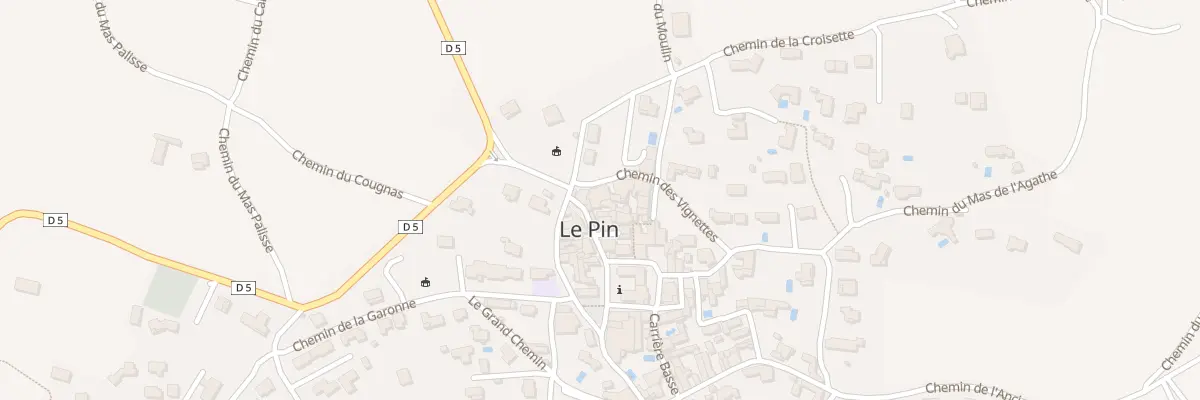 Plan du 5035 Che des Vignettes au Pin
