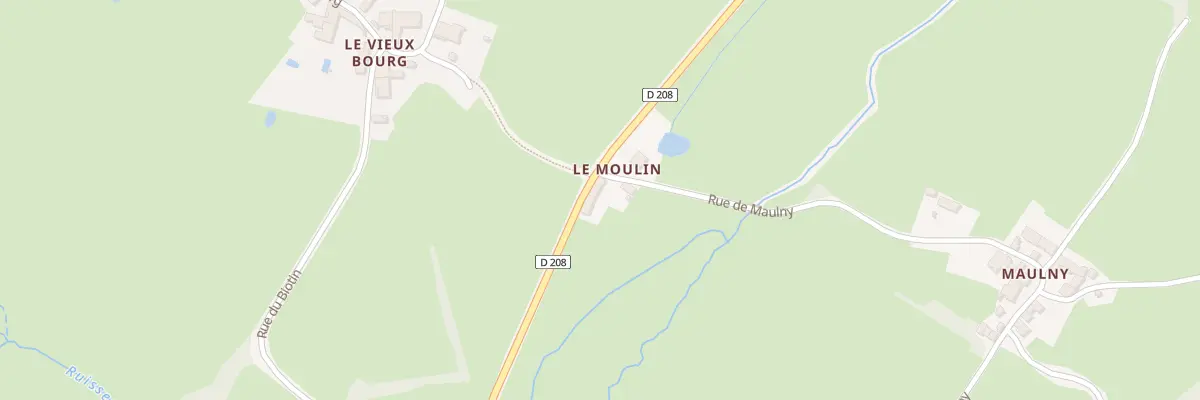 Plan du 5203 Le Moulin à Saint-Marcelin-de-Cray