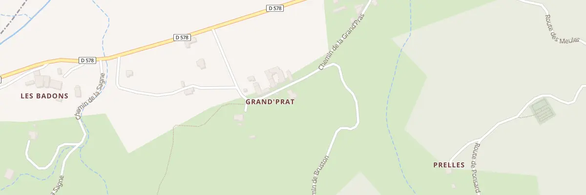 Plan du 215 Che de la Grand Prat à Saint-Basile