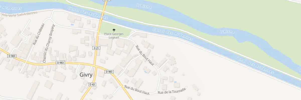 Plan du 12 Rue du Bout Haut à Givry