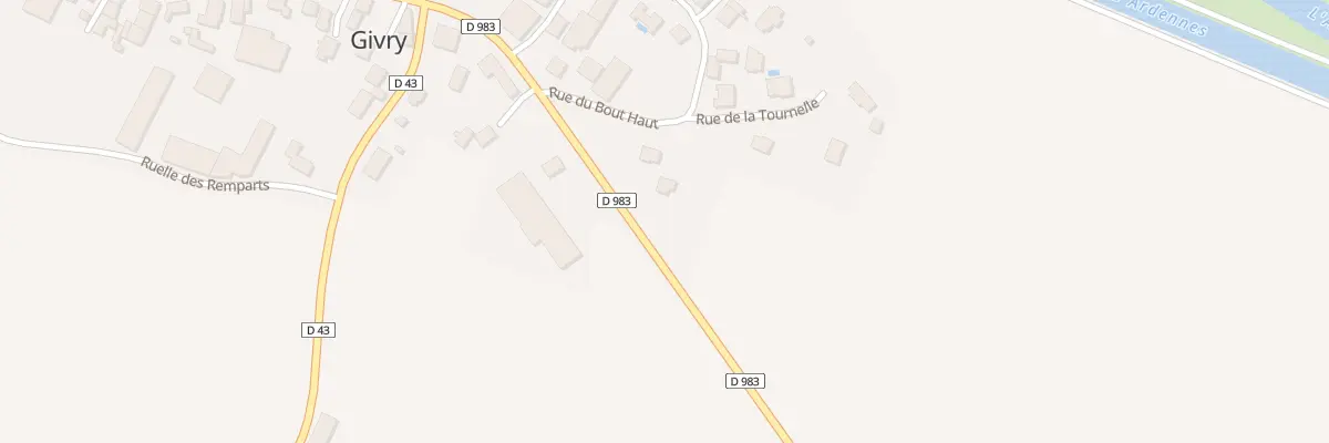Plan du 4 Rue du Docteur Baudier à Givry