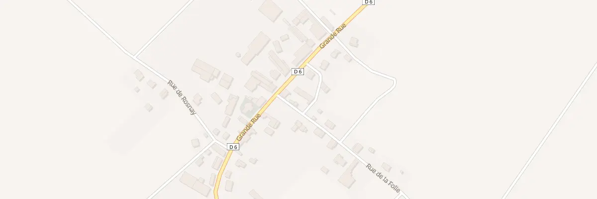 Plan du 1 Rue de la Folie à Perthes-lès-Brienne