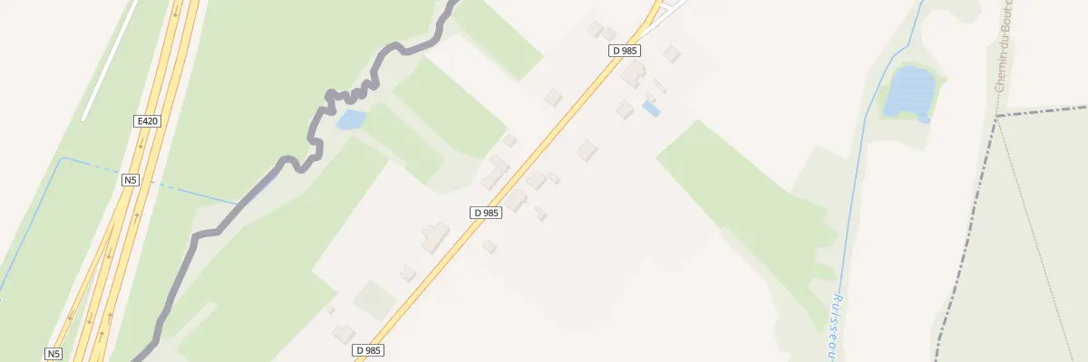 Plan du 36 Rue des Grands Pres à Gué-d’Hossus