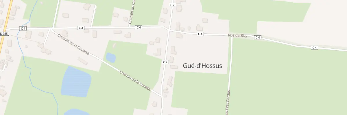 Plan du 98 Rue de la Heuquette à Gué-d’Hossus