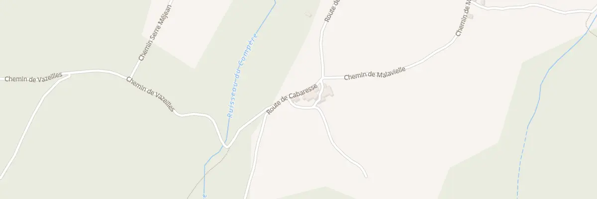 Plan du 5017 Cabaresse à Salazac