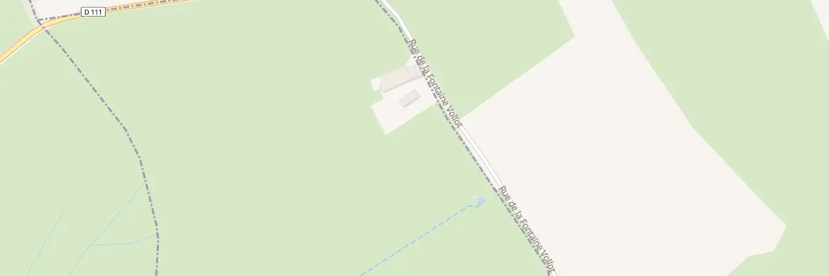 Plan du 7 Rue de la Fontaine Vollot à Lacanche