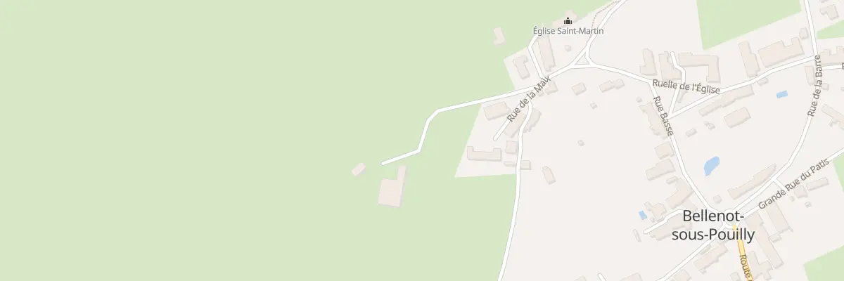 Plan du 4 Rue de la Maix à Bellenot-sous-Pouilly