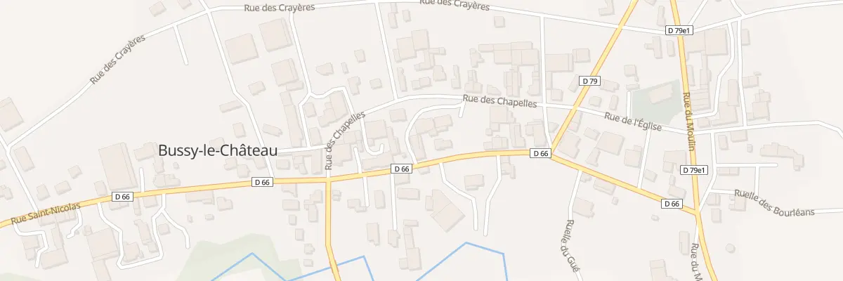 Plan du 11 Rue des Tumulus à Bussy-le-Château