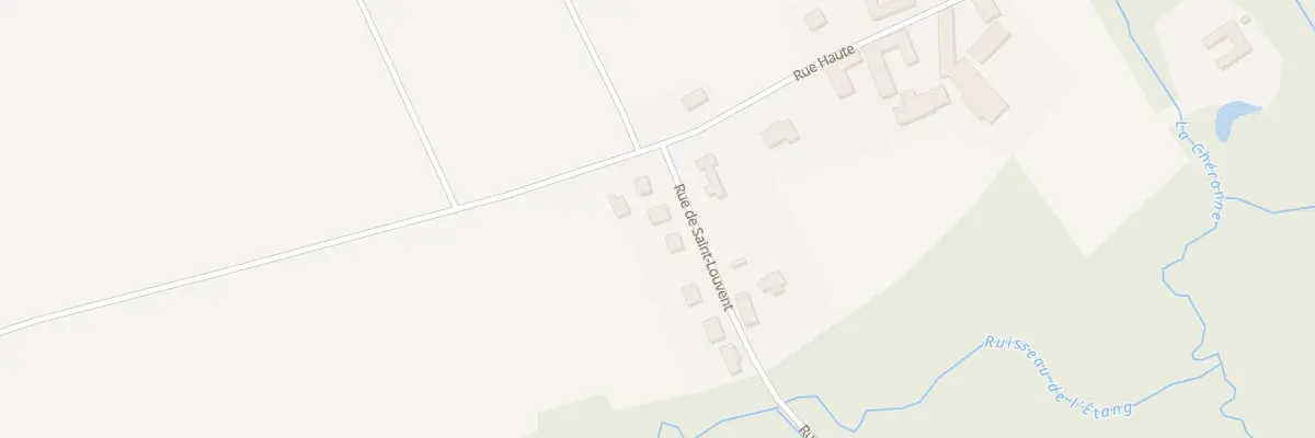 Plan du 4 Rue de Saint Louvent à Châtelraould-Saint-Louvent