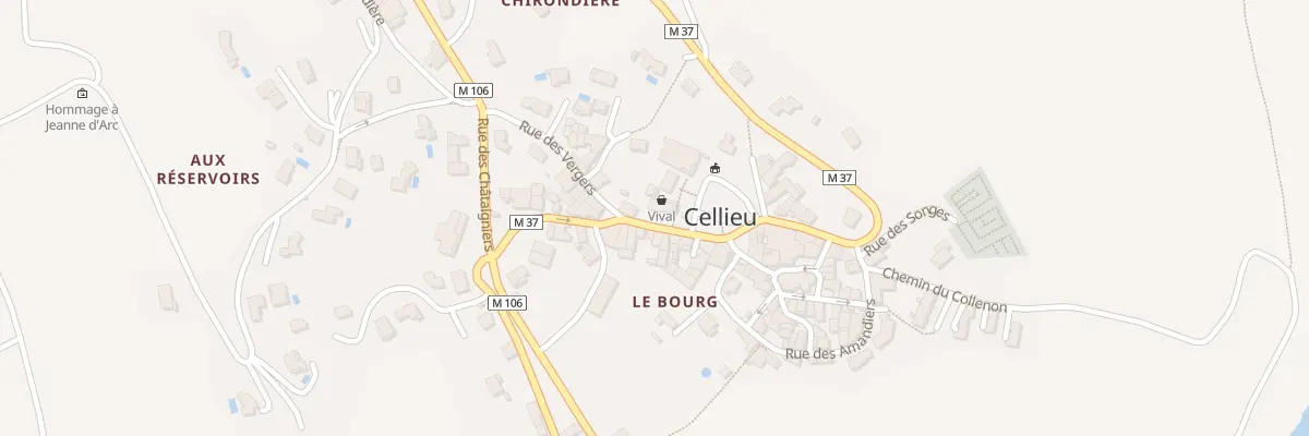 Plan du 5051 Rue des Cerisiers à Cellieu