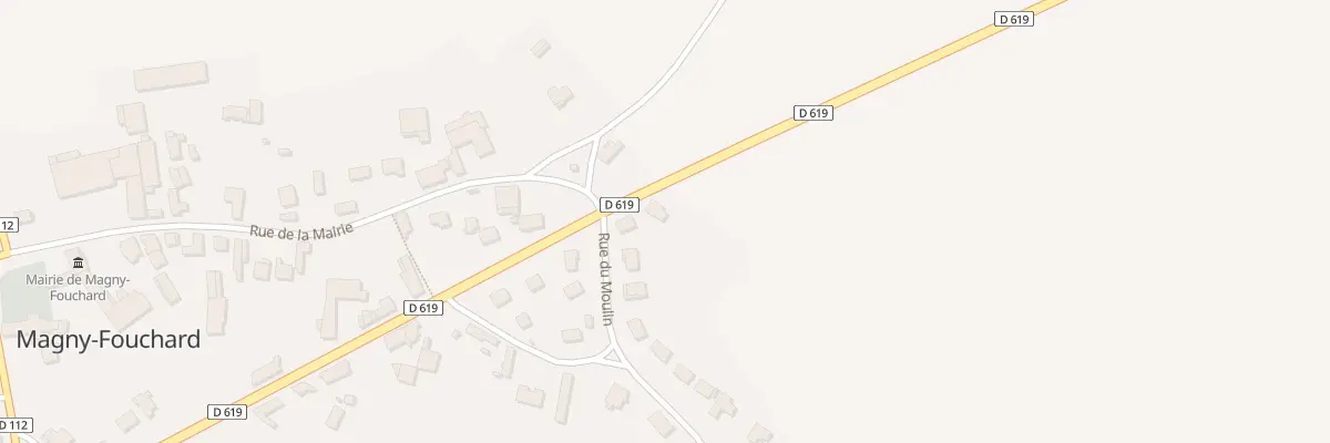 Plan du 26 Rte Nationale 19 à Magny-Fouchard