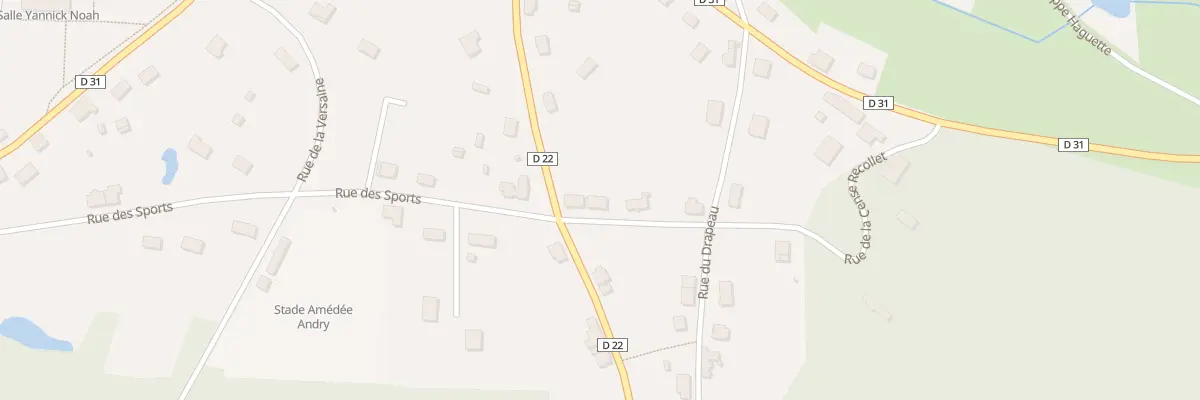 Plan du 1B Rue de la Cense Recollet à Bourg-Fidèle