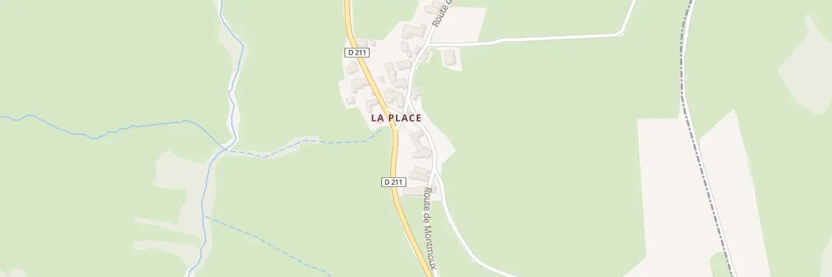Plan du 5194 La Place à Saint-Pierre-le-Vieux