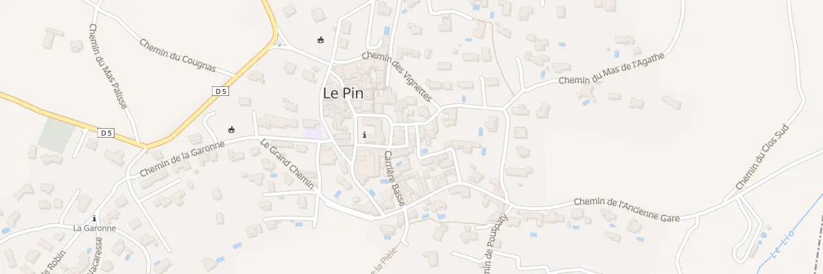 Plan du 5019 La Placette au Pin
