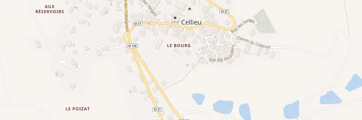 Plan du 62 Che de Ronde à Cellieu