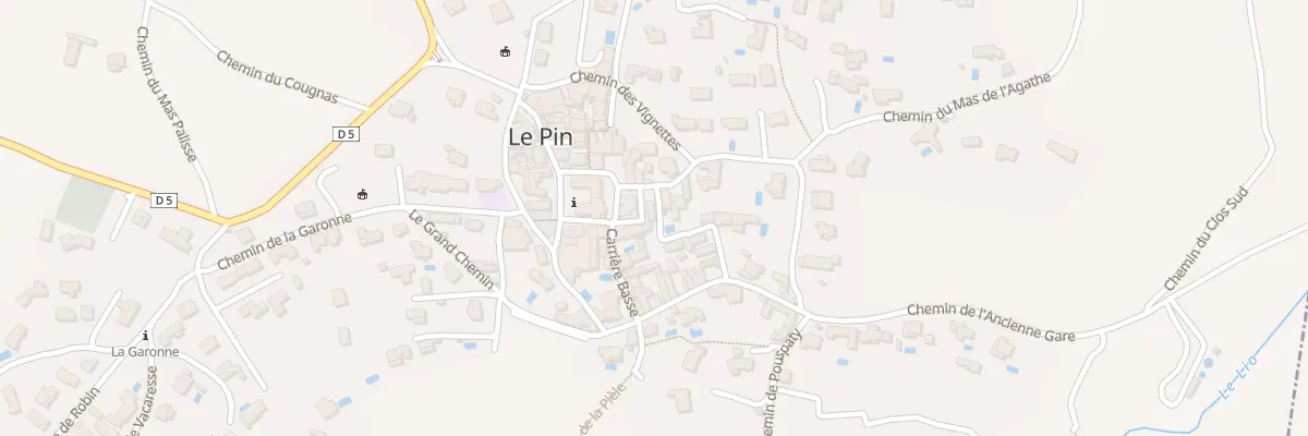 Plan du 5141 Le Village au Pin