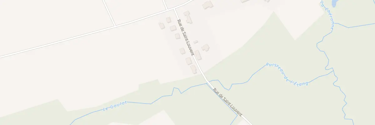 Plan du 10 Rue de Saint Louvent à Châtelraould-Saint-Louvent