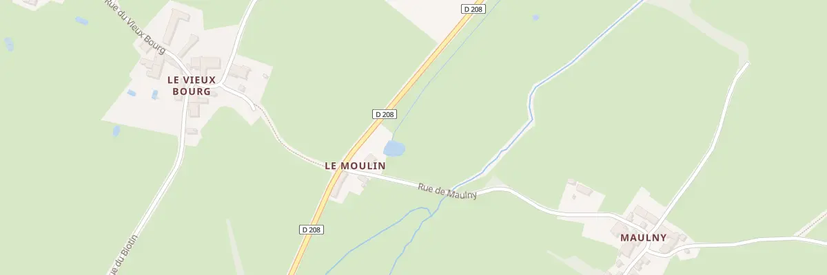 Plan du 5203 Maulny à Saint-Marcelin-de-Cray