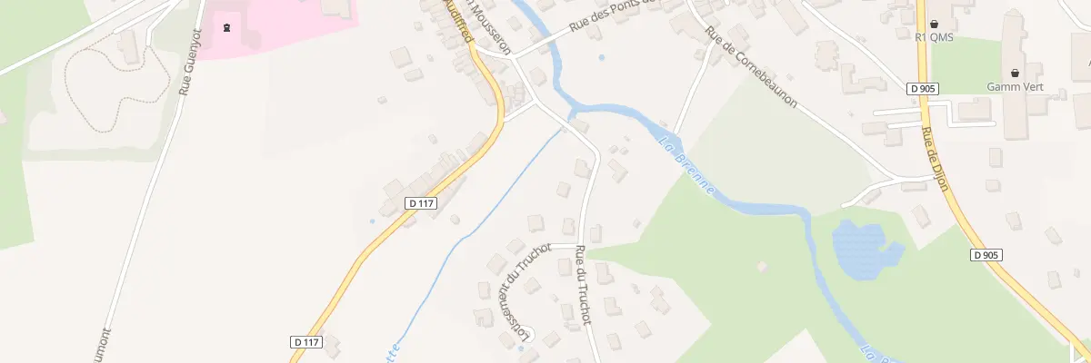 Plan du 10 Rue du Truchot à Vitteaux