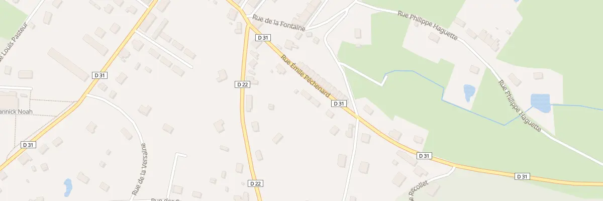 Plan du 8 Rue Emile Péchenard à Bourg-Fidèle