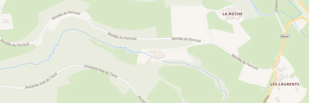 Plan du 321 Mte du Perroud aux Ardillats