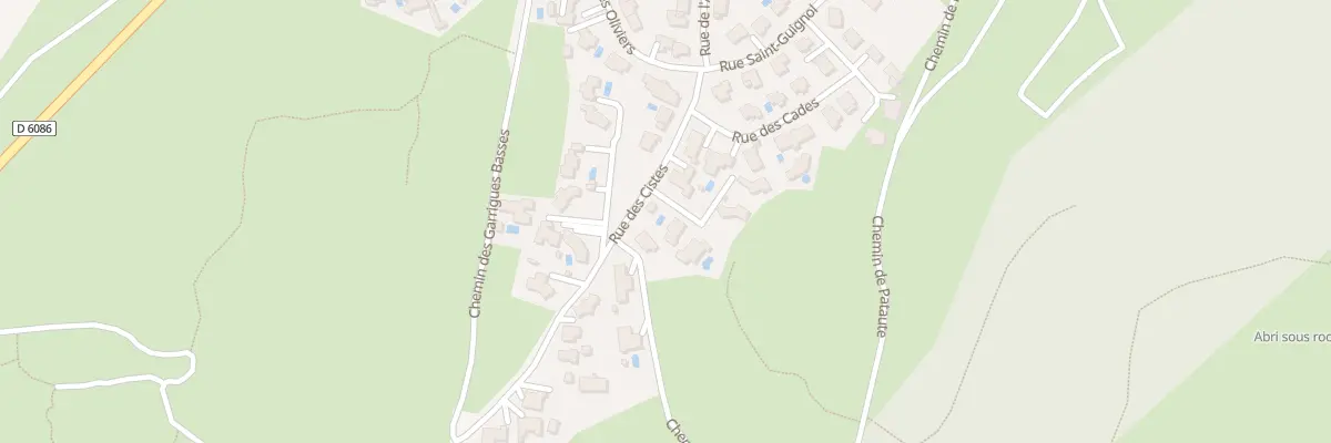 Plan du 120 Rue des Cistes à Saint-Bonnet-du-Gard