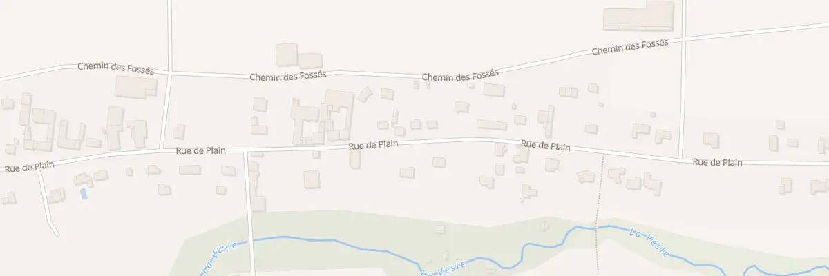 Plan du 283 Rue de Plain à Courtisols