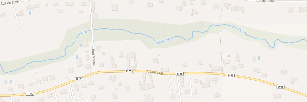 Plan du 405 Rue du Gué à Courtisols