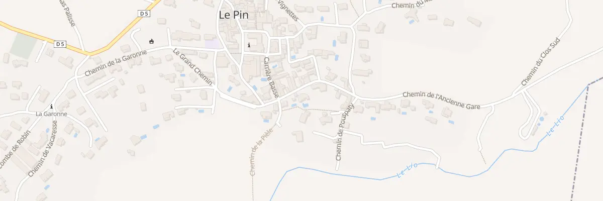 Plan du 5123 Le Grand Chemin au Pin