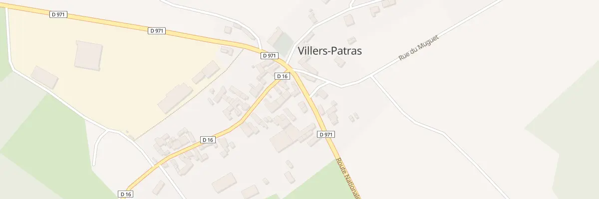 Plan du 5A N Rte Nationale à Villers-Patras