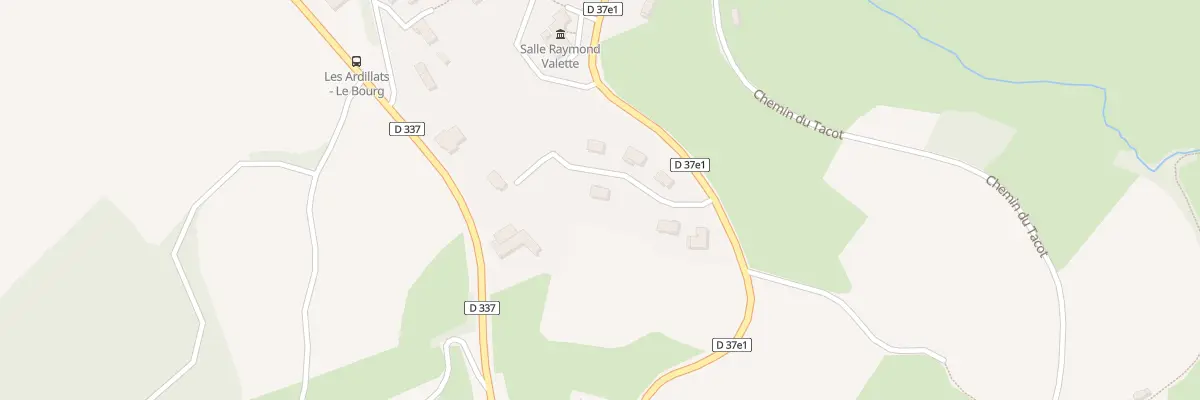 Plan du 103 Imp de la Fontaine aux Ardillats