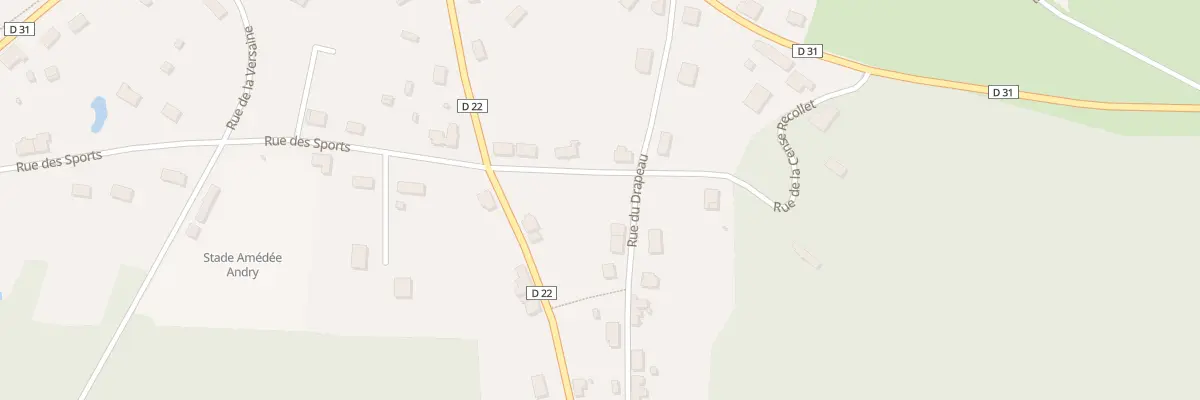 Plan du 12 Rue du Drapeau à Bourg-Fidèle