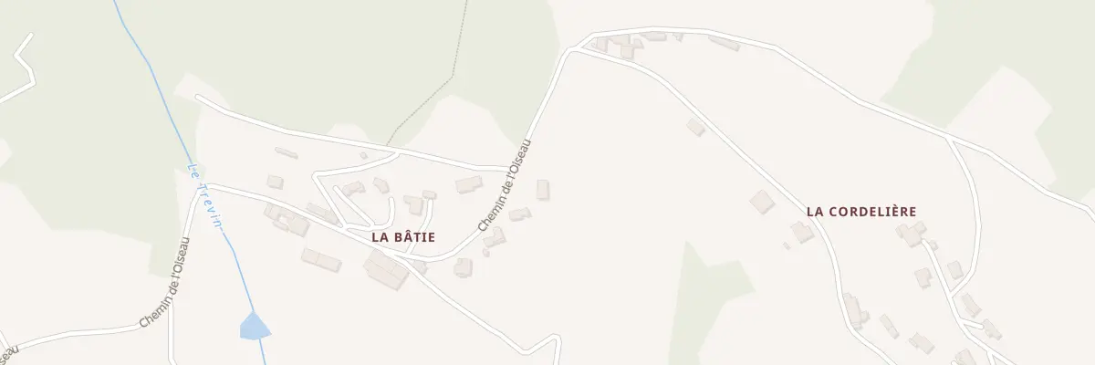 Plan du 5555 La Batie à Saint-Romain-en-Jarez