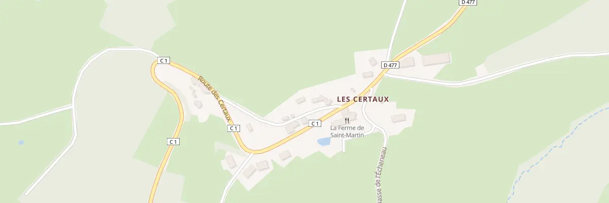 Plan du 5050 Les Certaux à Chenôves